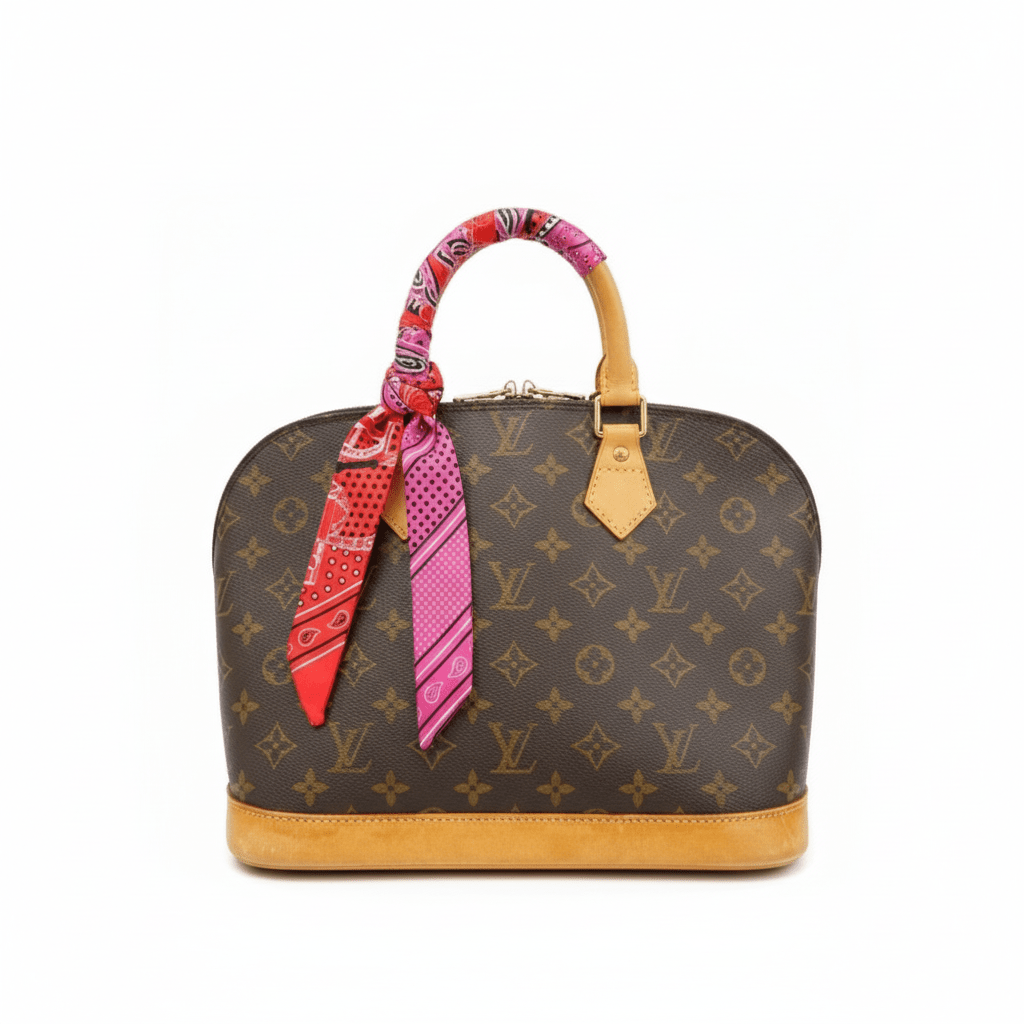 Twilly Pink pattern - Relovedbags