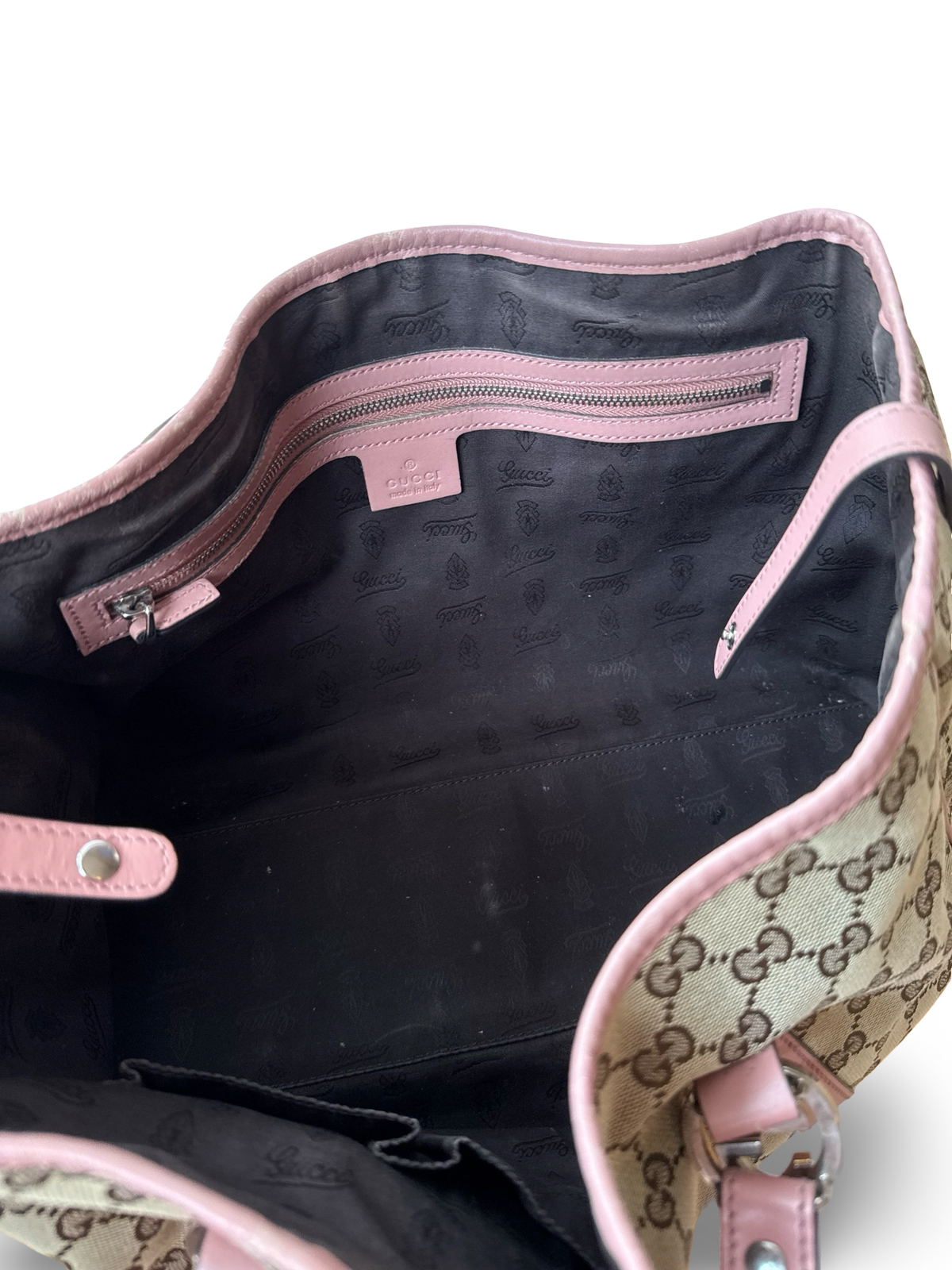 Gucci Twins Tote Pink