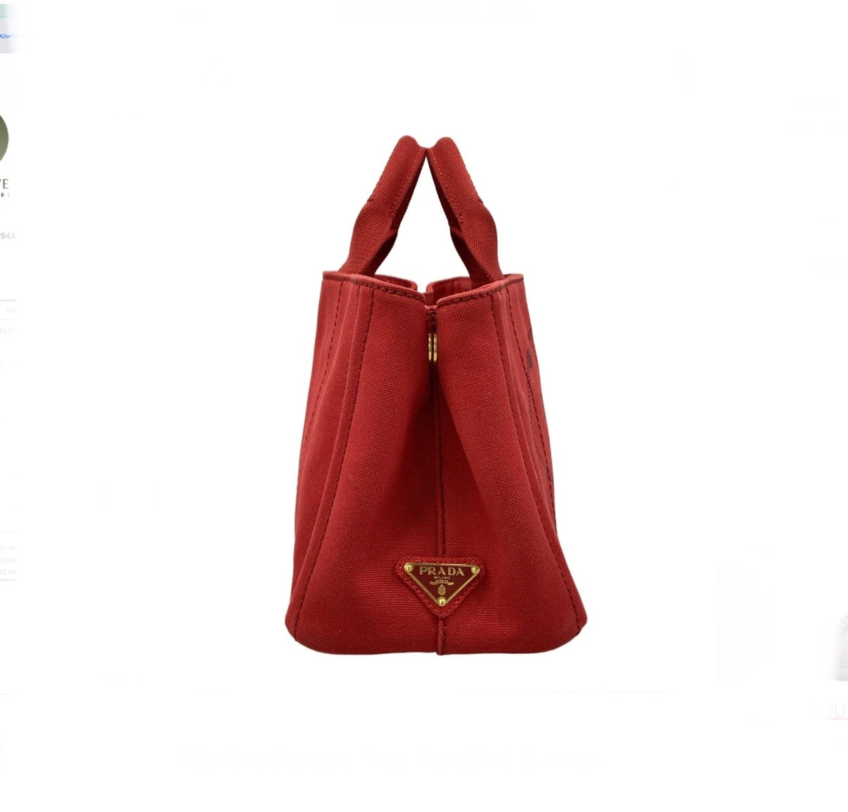 Prada Canapa Rød