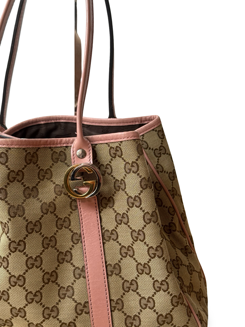 Gucci Twins Tote Pink