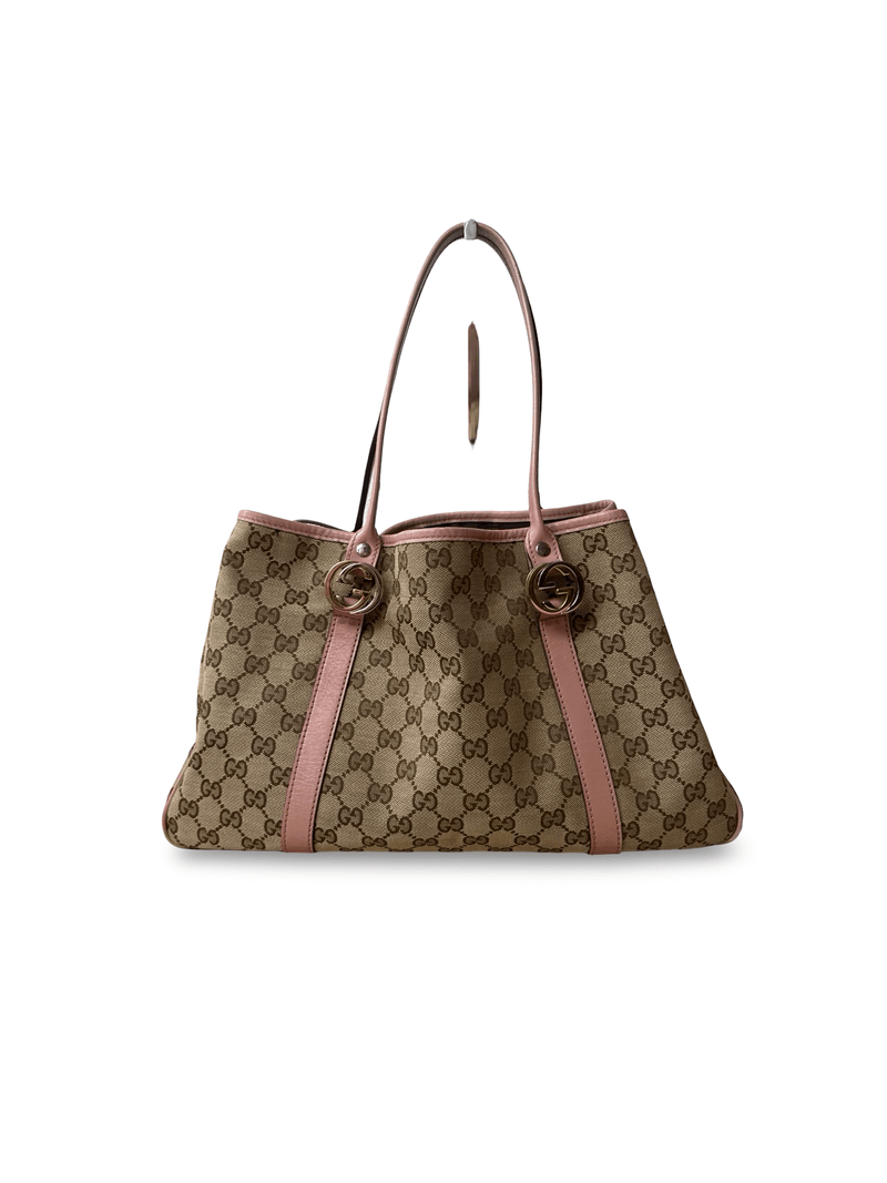 Gucci Twins Tote Pink - Relovedbags