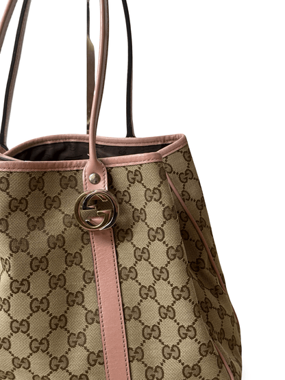 Gucci Twins Tote Pink - Relovedbags