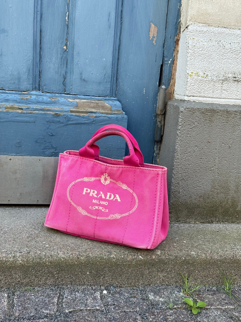 Prada Canapa Pink - Relovedbags