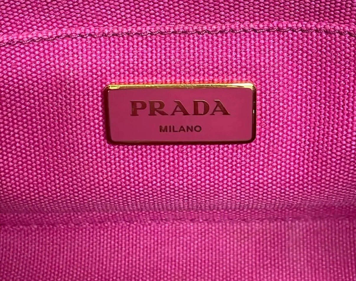 Prada Canapa Pink - Relovedbags