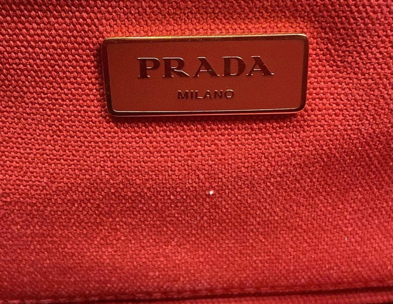 Prada Canapa Rød - Relovedbags