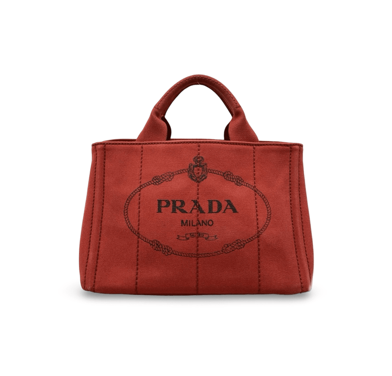 Prada Canapa Rød - Relovedbags